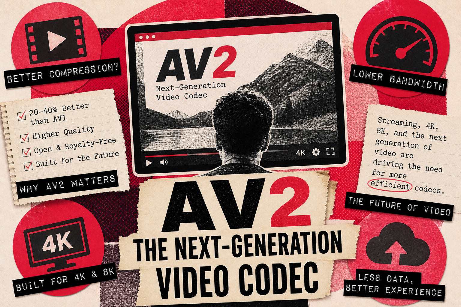 AV2 video codec illustration showing improved compression