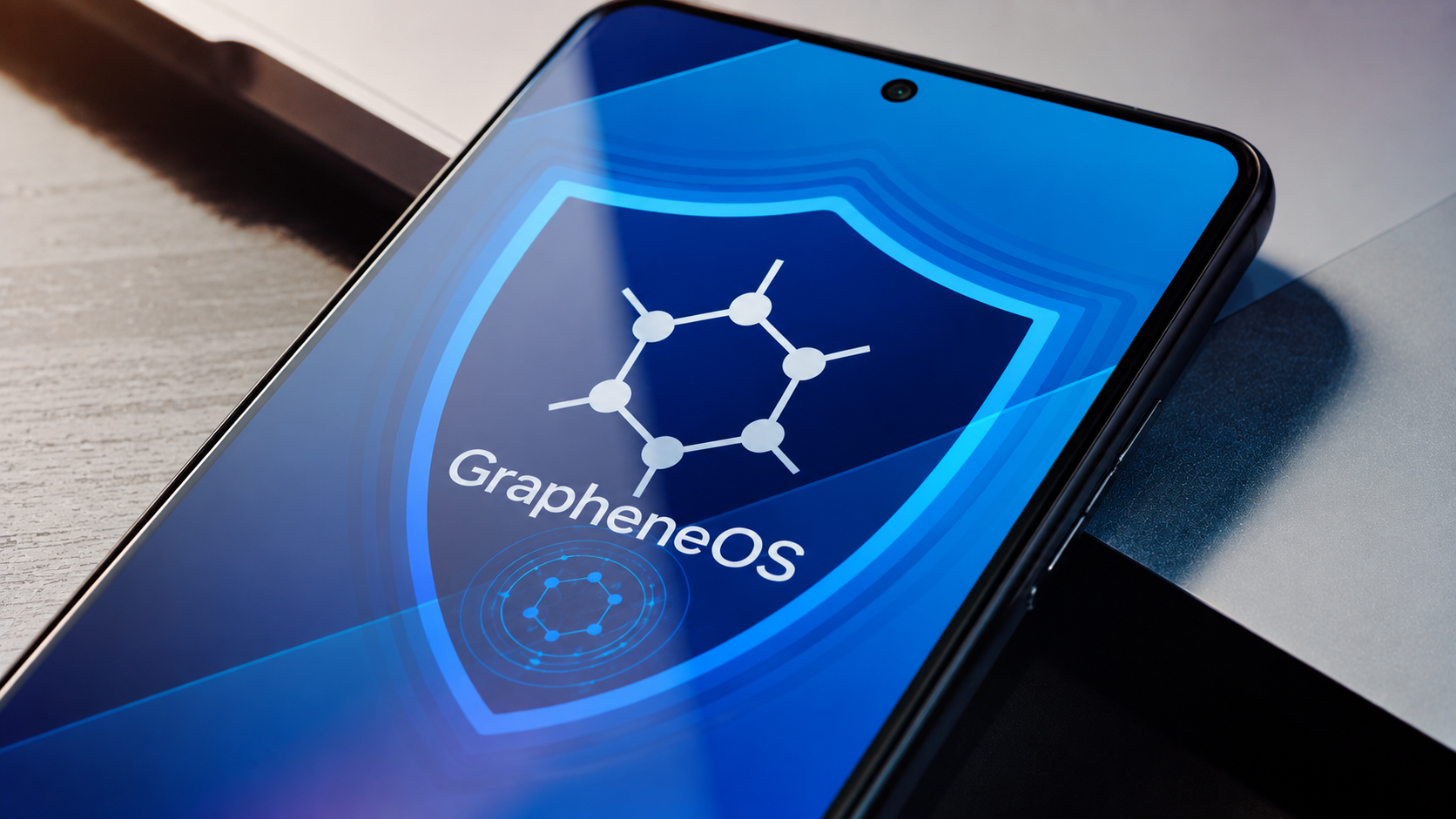 GrapheneOS branding graphic