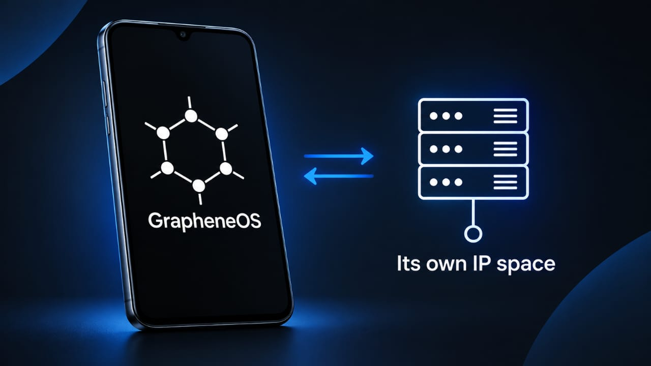 GrapheneOS now owns its own IP address space